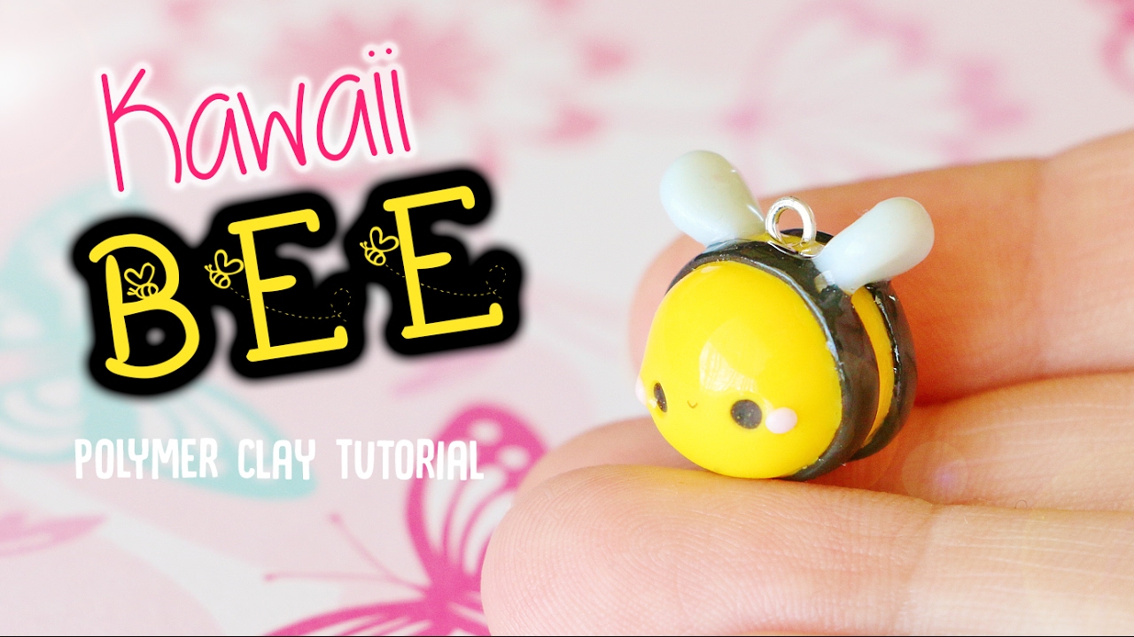 Kawaii Bee│Polymer Clay Tutorial