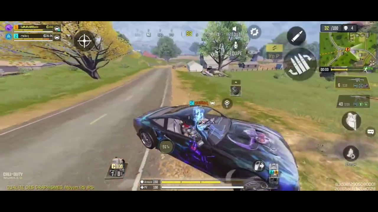 Call of duty mobile : partie sur Blackout 👈✌️🥷