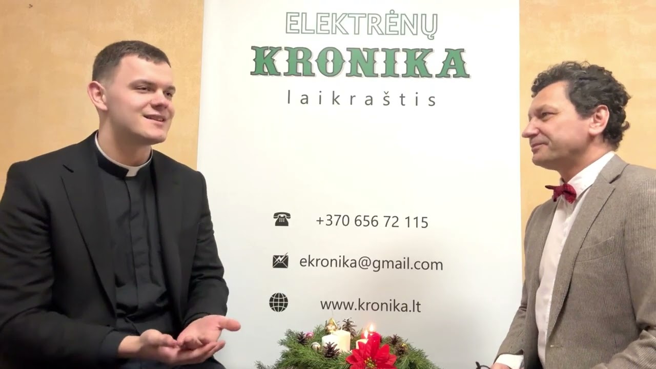 Apie kunigą Tautvydą tarnaujantį Elektrėnų Švč. Mergelės Marijos Kankinių Karalienės parapijoje