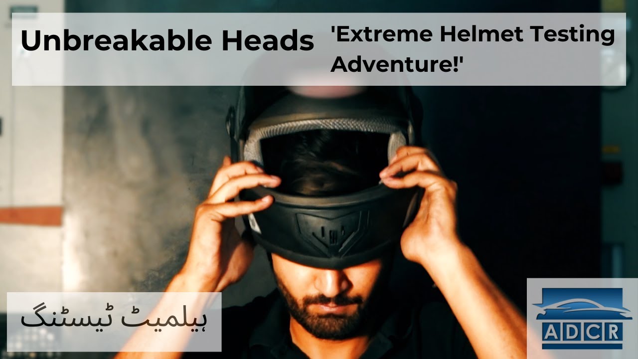 Helmet Testing in Pakistan according to International Standards