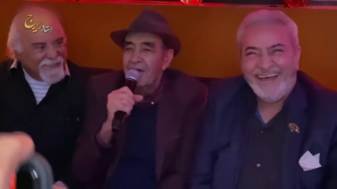 Gathering of artists in honor of Iraj