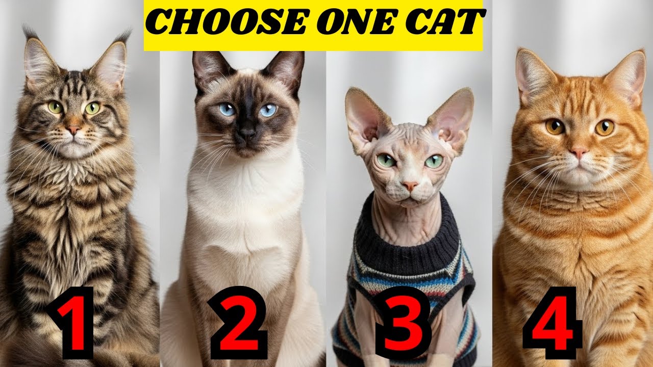 Don’t Think Just Choose One Cat A Jungian Psychological Test