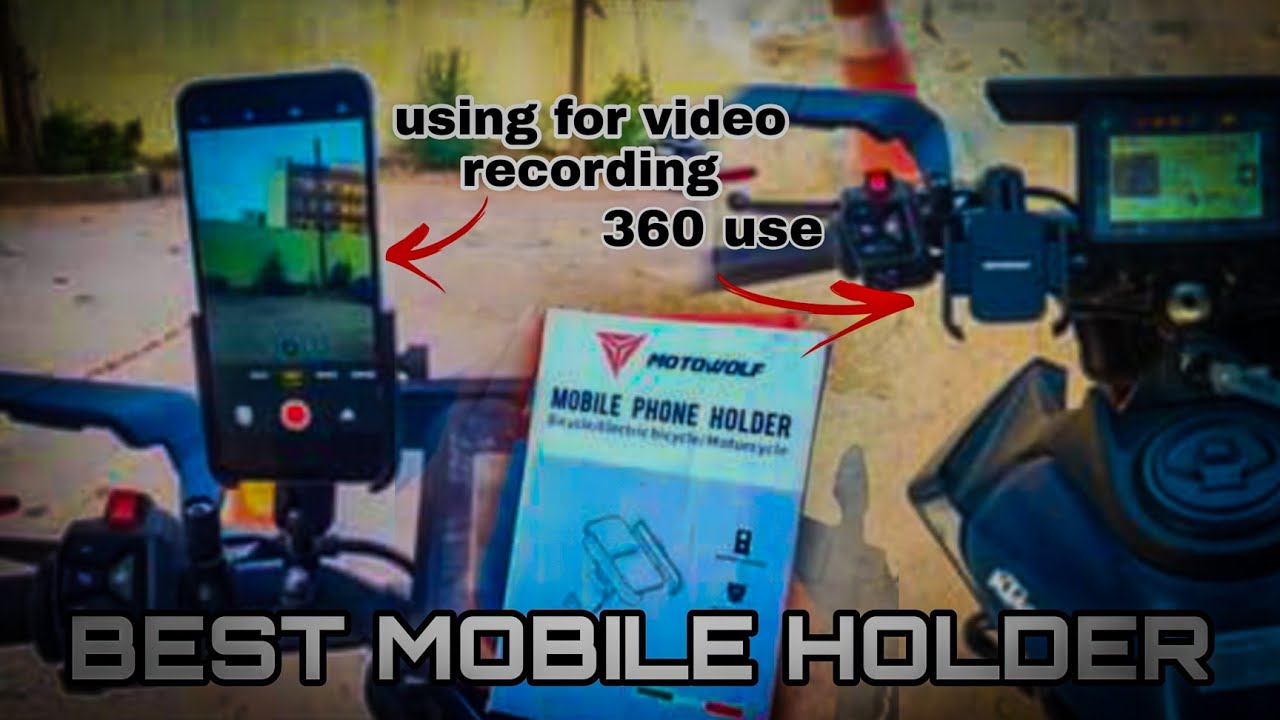 Best Mobile Holder 📱For All Bikes . Mobile Holder Review: Perfect for Your Bike Rides