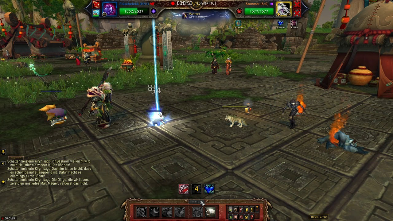 WoW   World of Warcraft   Kiryn mit Pl&uuml;schelekk   Turnier der Erhabenen