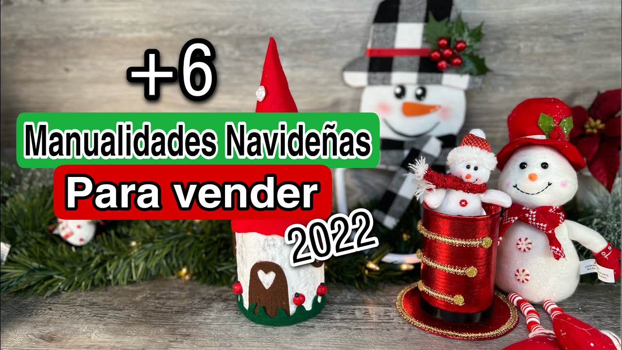 +5 MANUALIDADES NAVIDEÑAS/New Christmas Decorations 2022🎅 DIY DECORAÇÃO GASTANDO POUCO