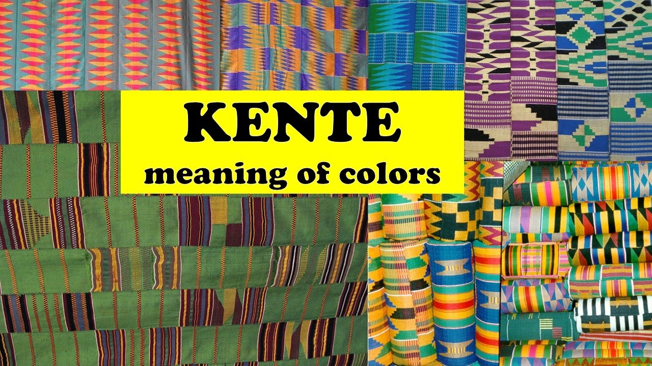 MEANING OF KENTE CLOTH COLORS
