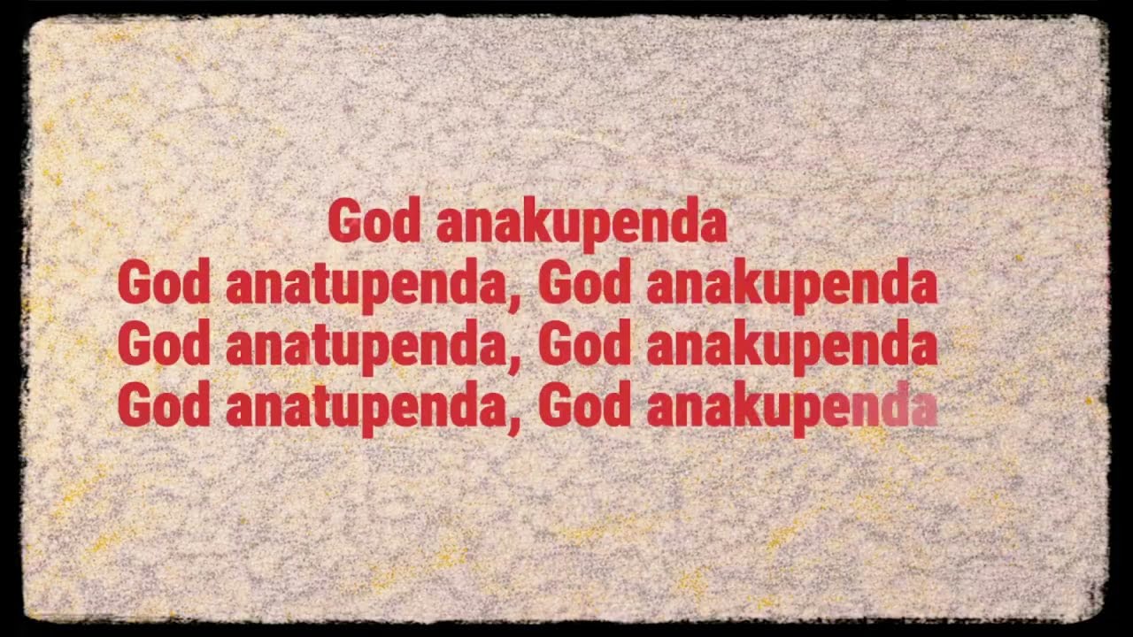 GOD ANAKUPENDA ❤