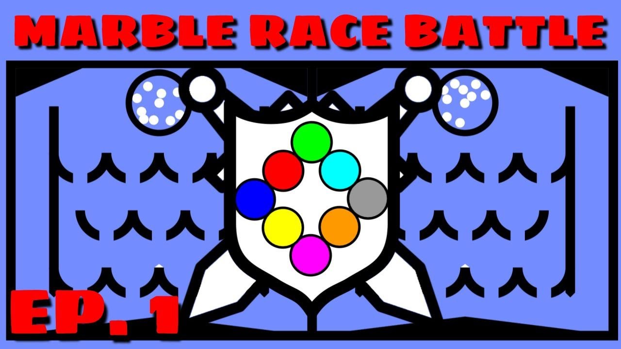 Marble Race Battle : EP. 1 (by Algodoo)