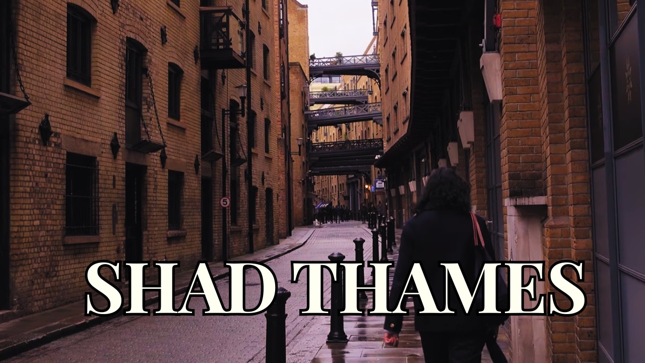 Shad Thames| Exploring Victorian London in the Rain
