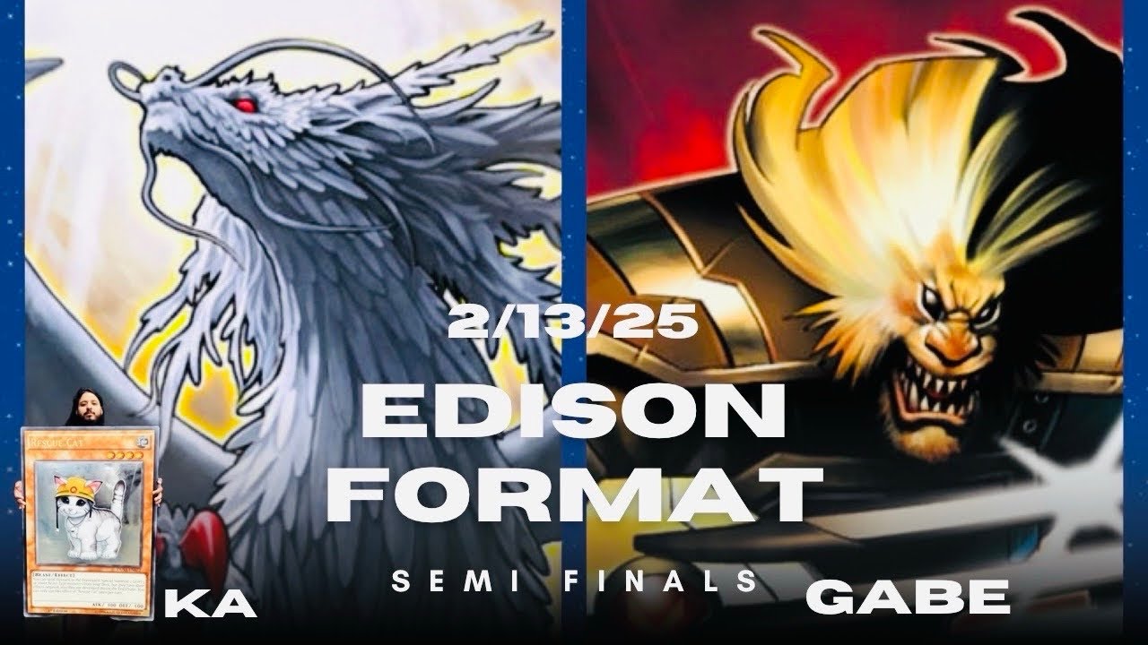 Edison Format Semi-Finals: Chaos Lightsworn Vs XX-Sabers