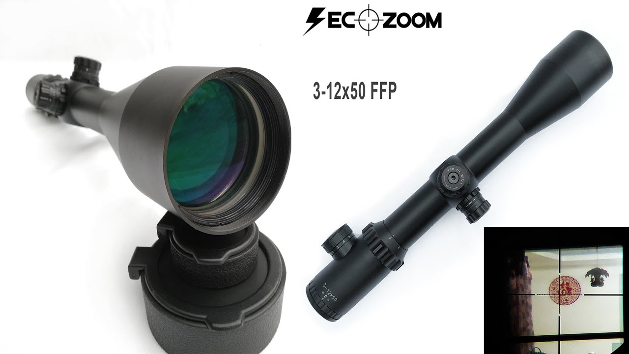 Best 4 50x75 tactical scope optical sight large lens long range hunting riflescope for air rifle gun