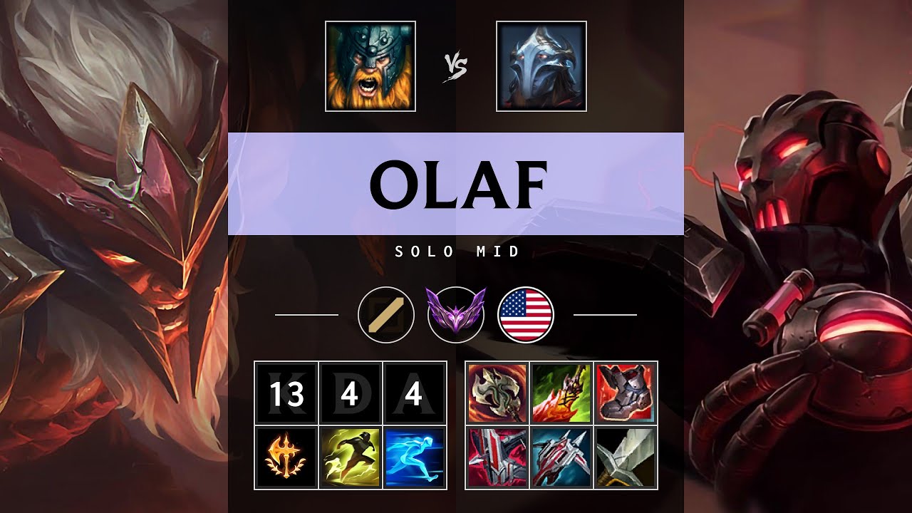 Olaf Mid vs Viktor - NA Master Patch 25.14
