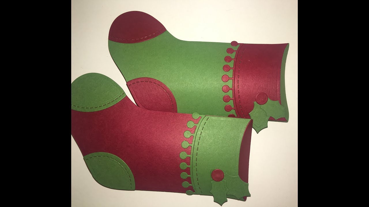 Stocking pillow box Set Stampin' up