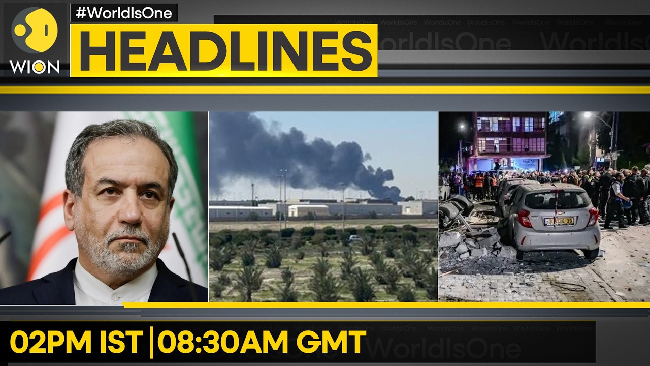 Israel-Iran War: 14 Injured in Missile Attack in Central Israel | WION HEADLINES