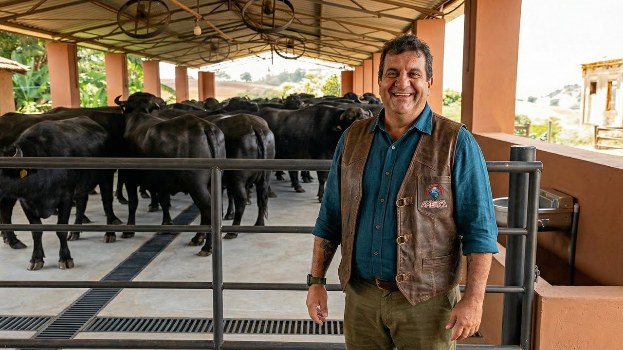 COMEÇOU COM APENAS 5 BÚFALAS E HOJE TIRA 1500 LITROS DE LEITE