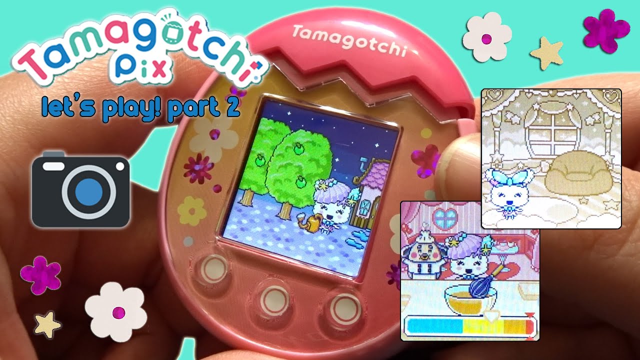 Adult life in the Tamagotchi Pix... my week with Lovelitchi! | Virtual Pet Vlog | PandaBunny