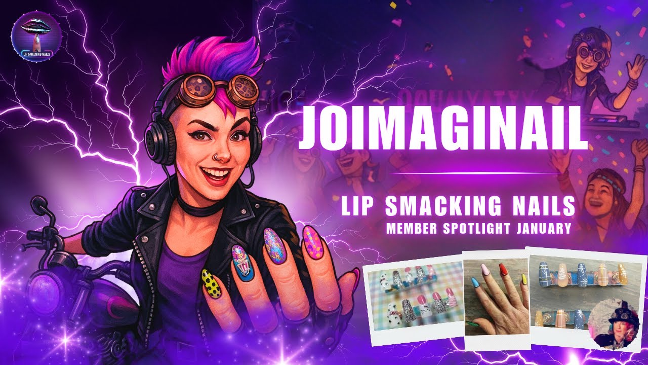 @LipSmackingNails  Discord Member Spotlight of the Month @Joimaginail