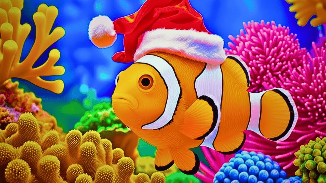 The Best Aquarium 4K Ultra HD 🐠 Stunning Coral Fish & Jellyfish - Relaxing Music for Sleep #10