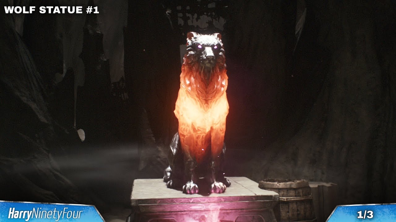 Doom The Dark Ages - All Wolf Statue Locations in Ancestral Forge (Wraithstone Puzzle)