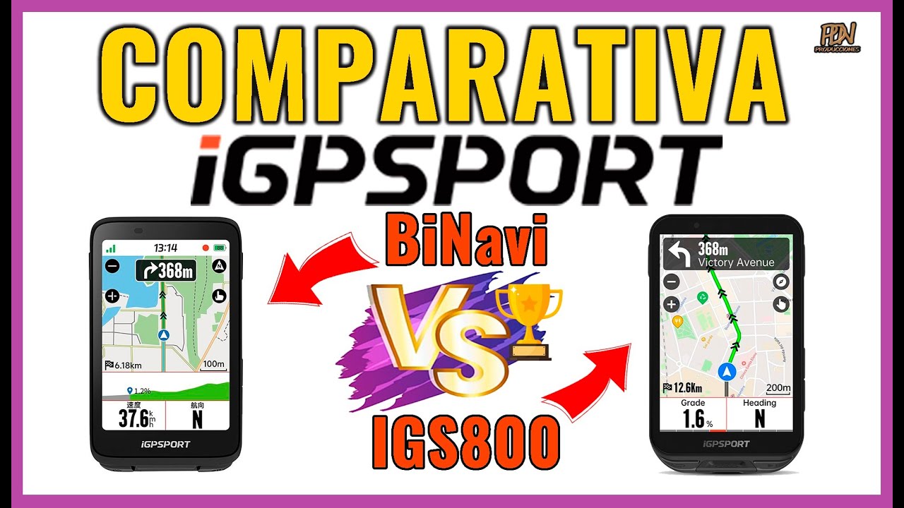 iGPSPORT BINAVI VS IGS800 - ¿CUAL ES MEJOR? - TE SOLUCIONO TUS DUDAS EN ESTA COMPARATIVA