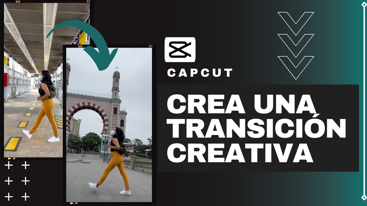 CREA una TRANSICIÓN CREATIVA #1 | TUTORIAL: CAPCUT 📲