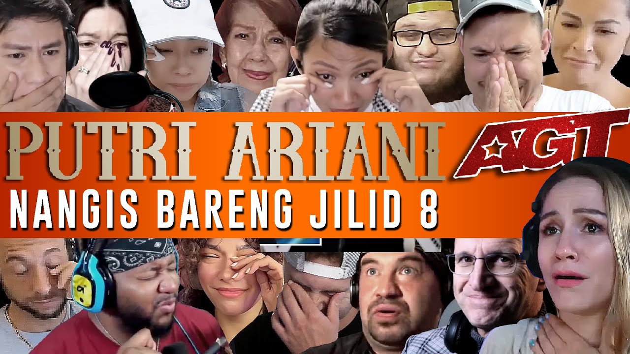 NANGIS BARENG ANGKATAN KE 8 😰😭❗ PUTRI ARIANI AMERICA'S GOT TALENT GOLDEN BUZZER REACTION COMPILATION