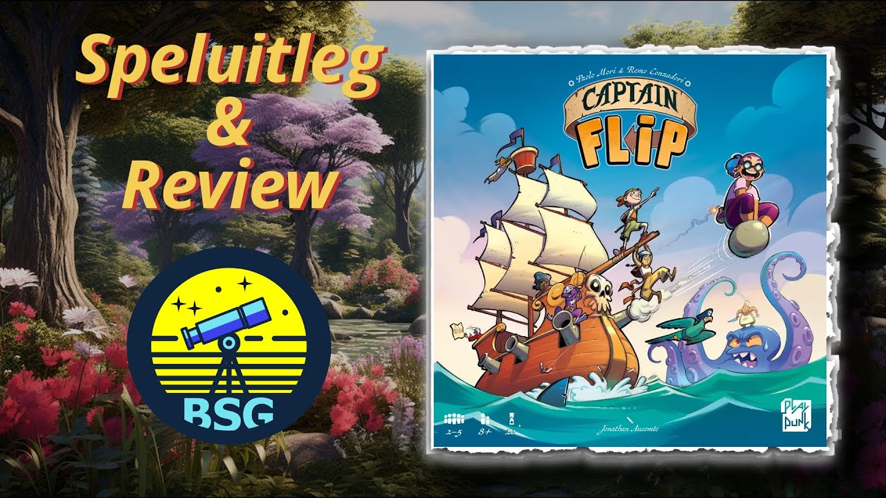 Captain Flip - Speluitleg & Review - (NL)