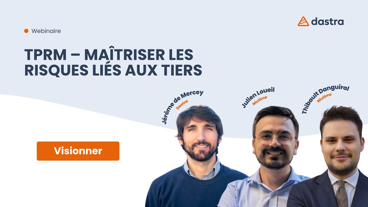 TPRM : Maîtriser les risques liés aux tiers