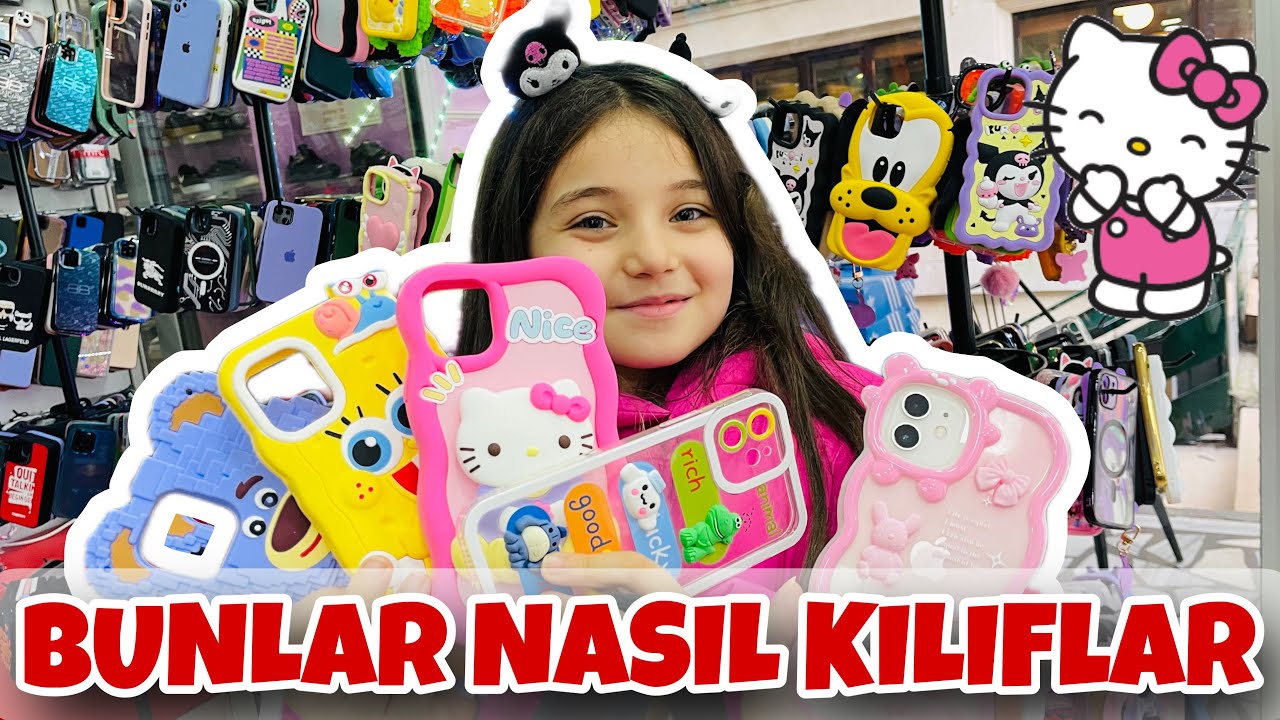 TELEFONUMA KILIF ALIŞVERİŞİ YAPTIK | IPHONE KILIFLARI