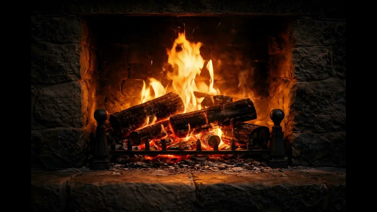 Fireplace Sounds for Sleeping 🔥 Calm Fire ASMR | Relax & Unwind (1 Hour)