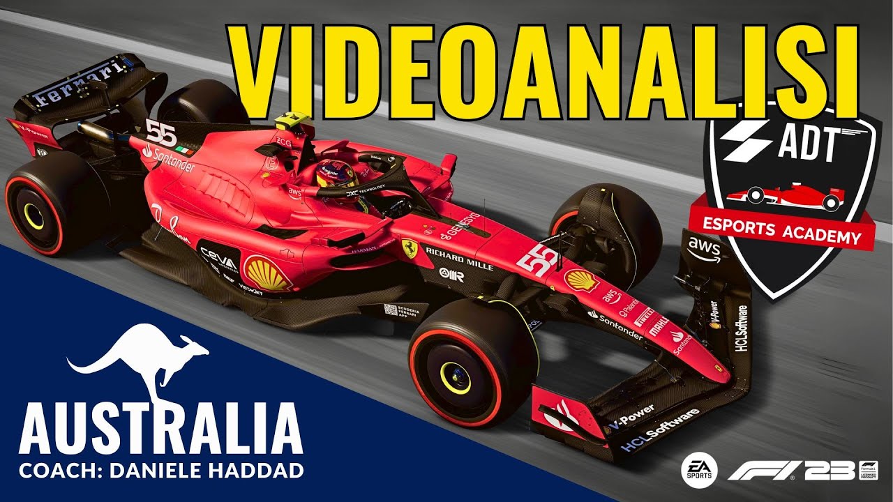 F1 23: Videoanalisi a cura di Daniele Haddad in Australia