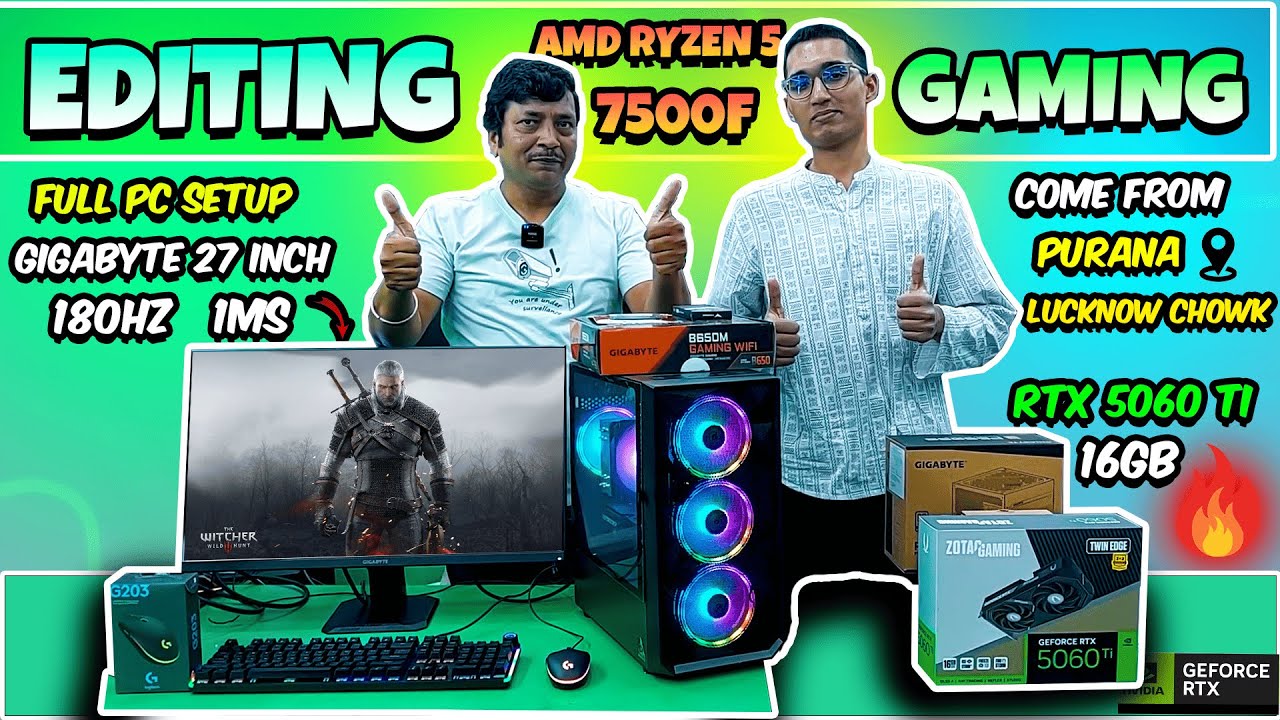 EDITING & GAMING PC BUILD FROM 