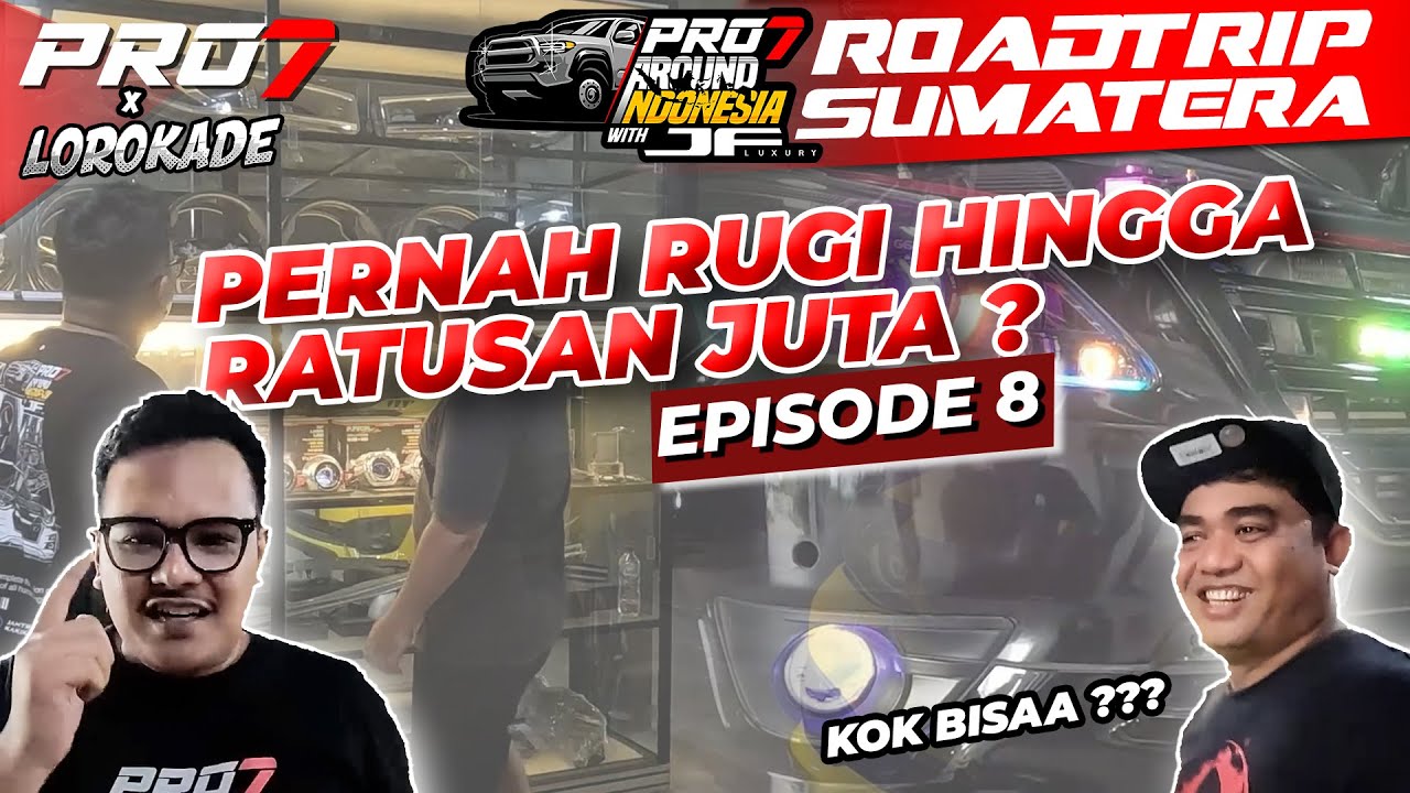 ALDHY RAIS MAMPIR KE GARASI607 AUTHORIZED DEALER PRO7 MEDAN | TERNYATA UNIK JUGA BENGKELNYA !!!