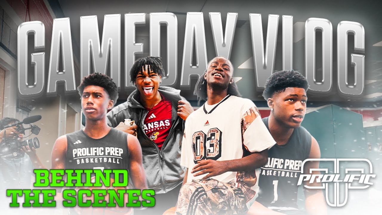 What it's like on GAMEDAY w/ Prolific Prep | Nasir Anderson, Caleb Holt, Bruce Branch III | Vlog 005