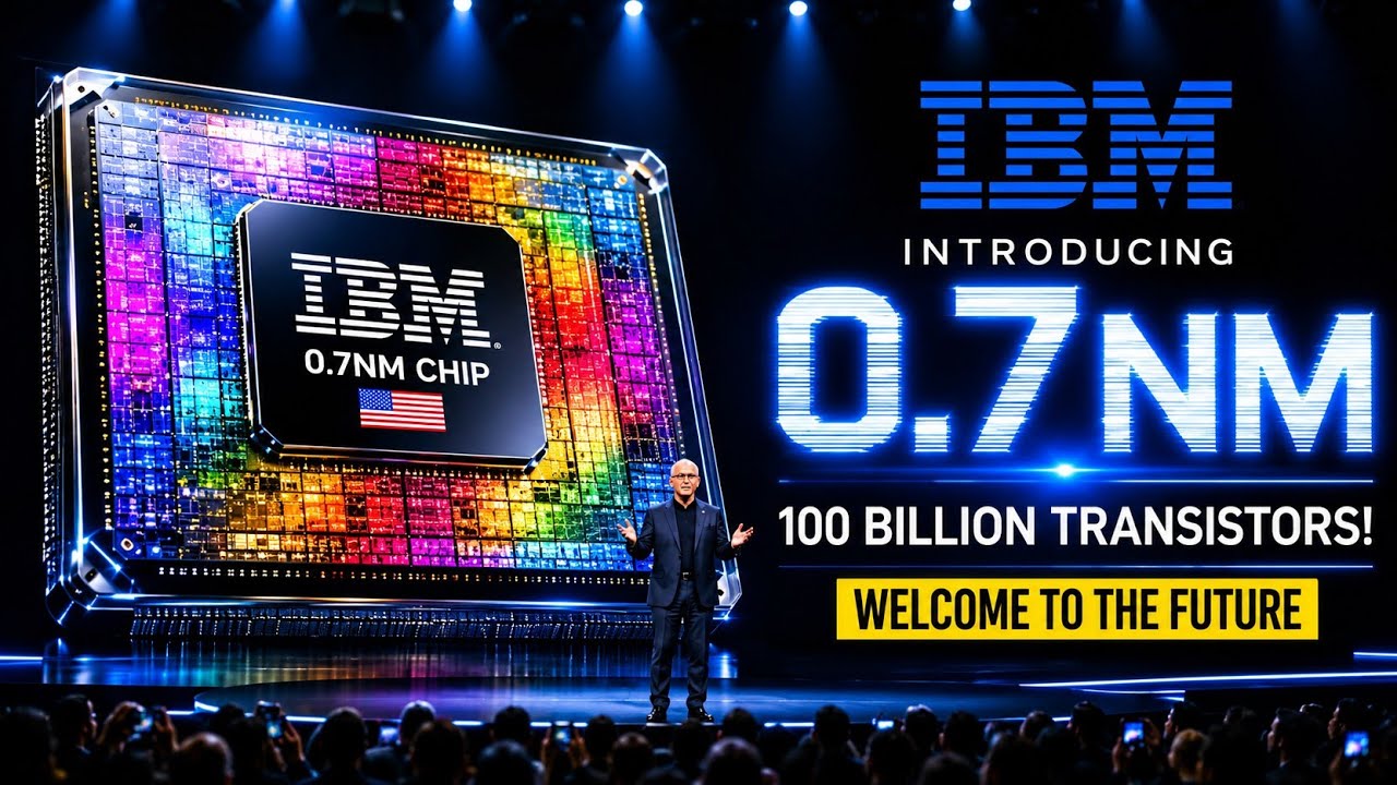 Новый чип IBM 0,7 нм превратил 2-нм техпроцесс TSMC в посмешище