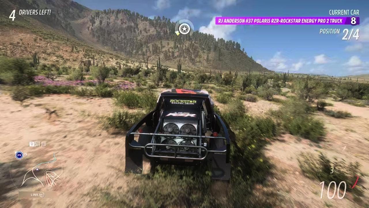 Forza Horizon 5 Rockstar Energy Pro Truck vs Hoonigan RS200