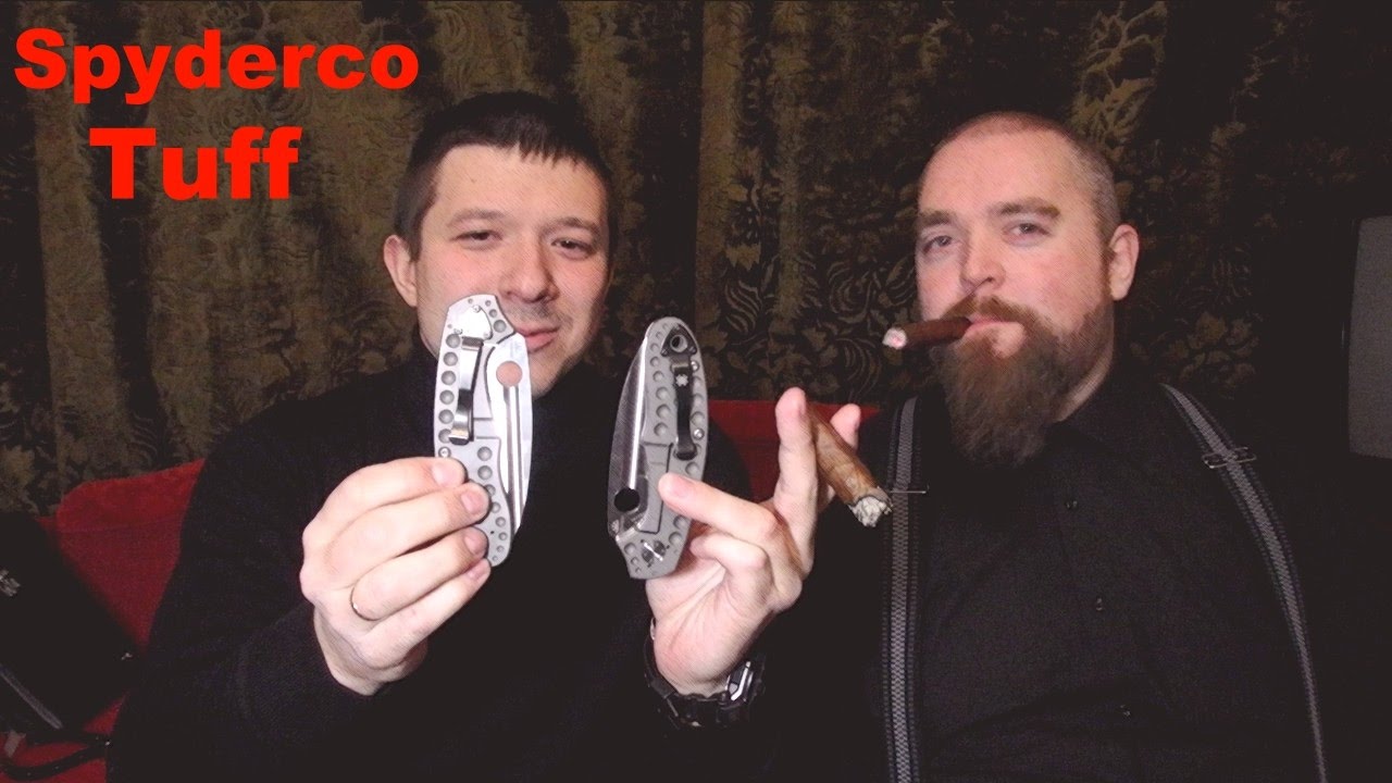 Нож Spyderco Tuff - двойной обзор от двух владельцев