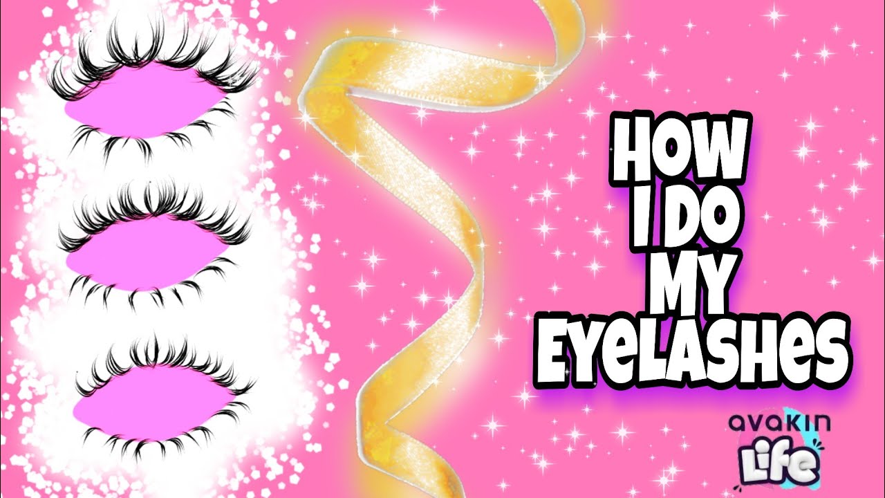 DRAWING TIPS: How To Draw Eyelashes For Beginners (AVAKIN LIFE)