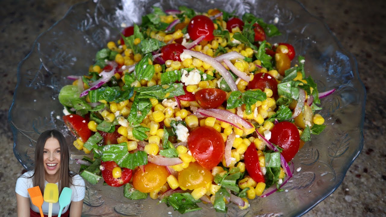 DELICIOSA ENSALADA DE MAIZ - Fácil y Rápida