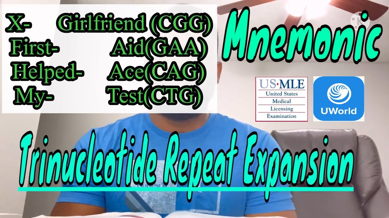USMLE: Trinucleotide Repeat Expansion Mnemonic || USMLE BOOSTER MD #usmle