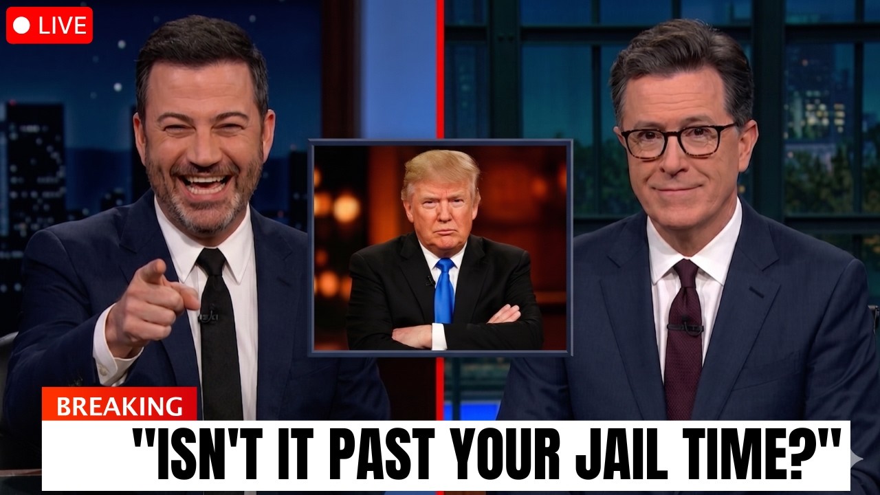 Jimmy Kimmel & Stephen Colbert Roast Trump Live &mdash; The TV Moments That Went Viral