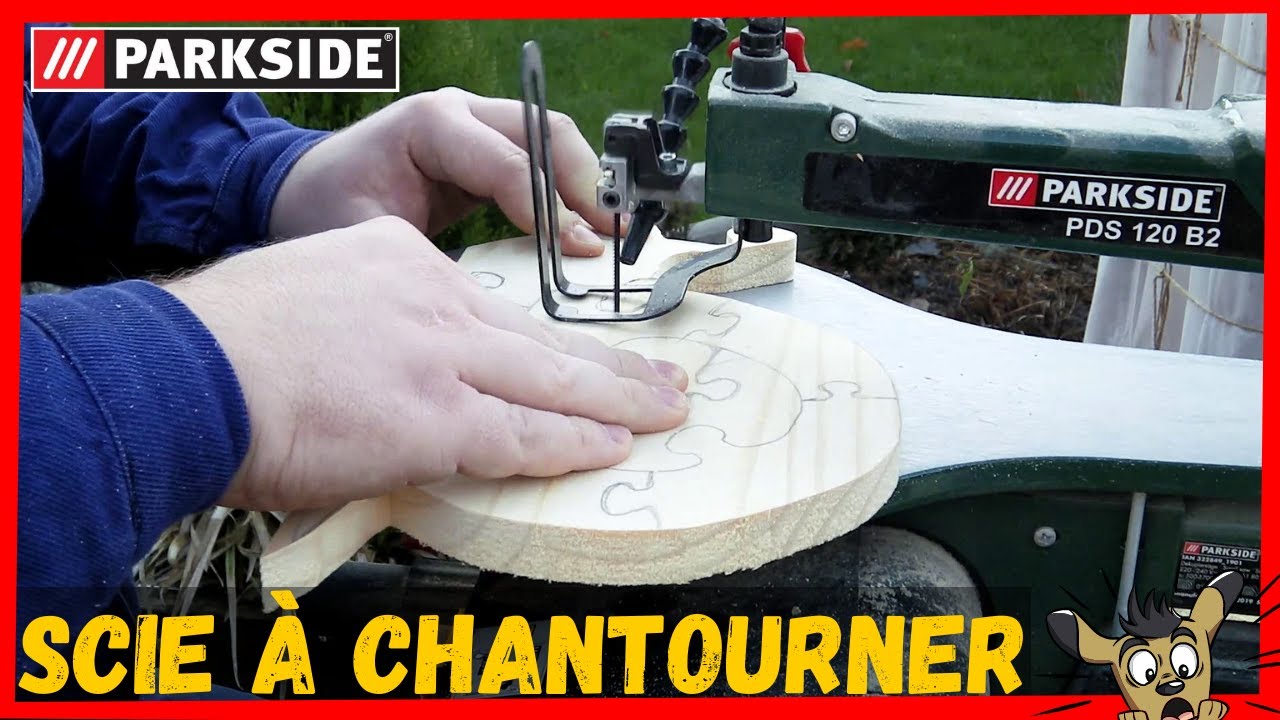 ⚠️Scie à Chantourner Parkside Présentation et fabrication d'un Puzzle⚠️