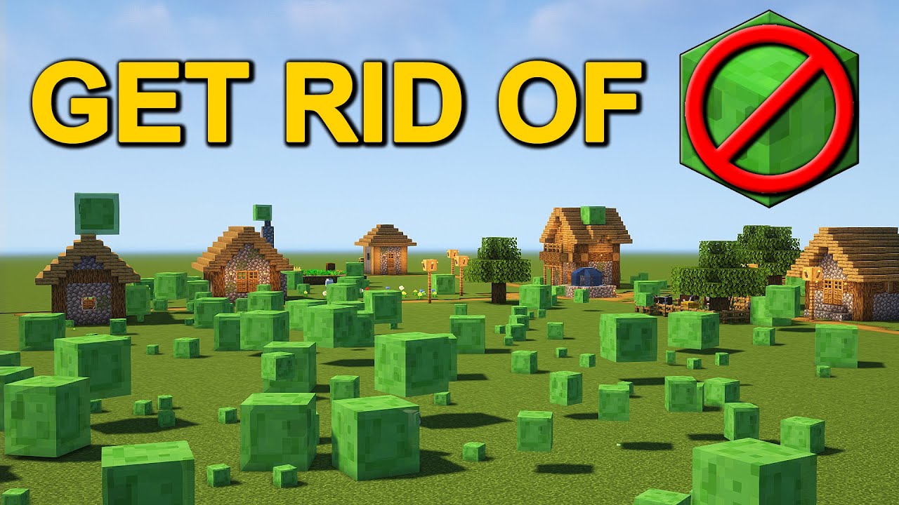 Get Rid of Slimes in Minecraft Superflat World (Tutorial)