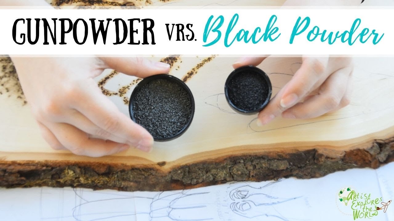 Gunpowder vrs. Black Powder Art Tips