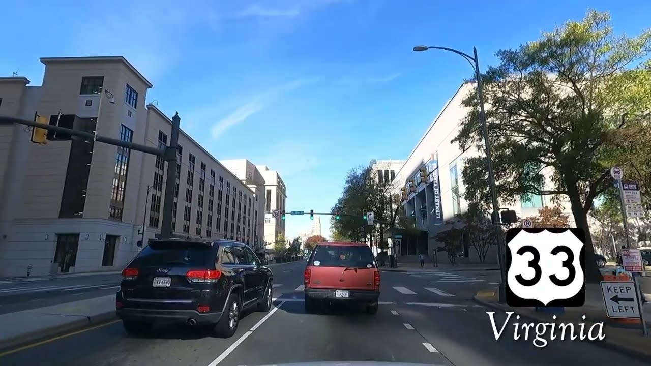 U S 33 West Part 1 (Richmond, VA to Harrisonburg, VA)