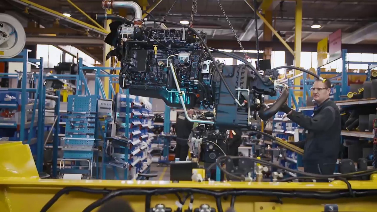 Scenes from the Hyster Big Truck Plant in Nijmegen, The Netherlands.