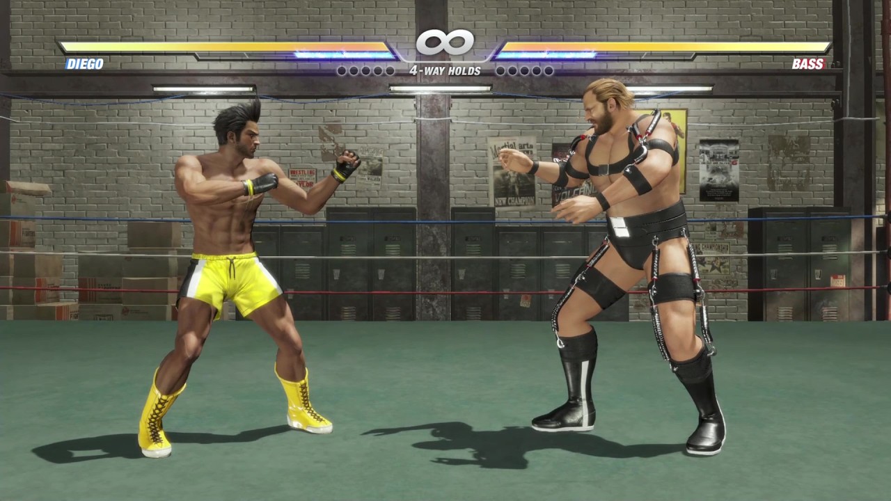 DEAD OR ALIVE 6 - Diego VS Bass
