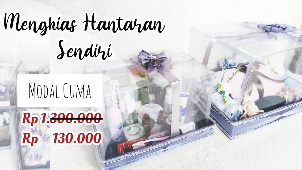 Menghias Seserahan Pernikahan Mudah dan Murah