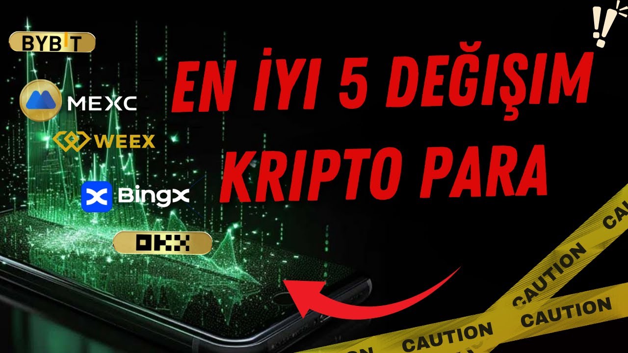 🚀 En İyi 5 Kripto Borsası - En İyi Değişimler 2025 Listesi