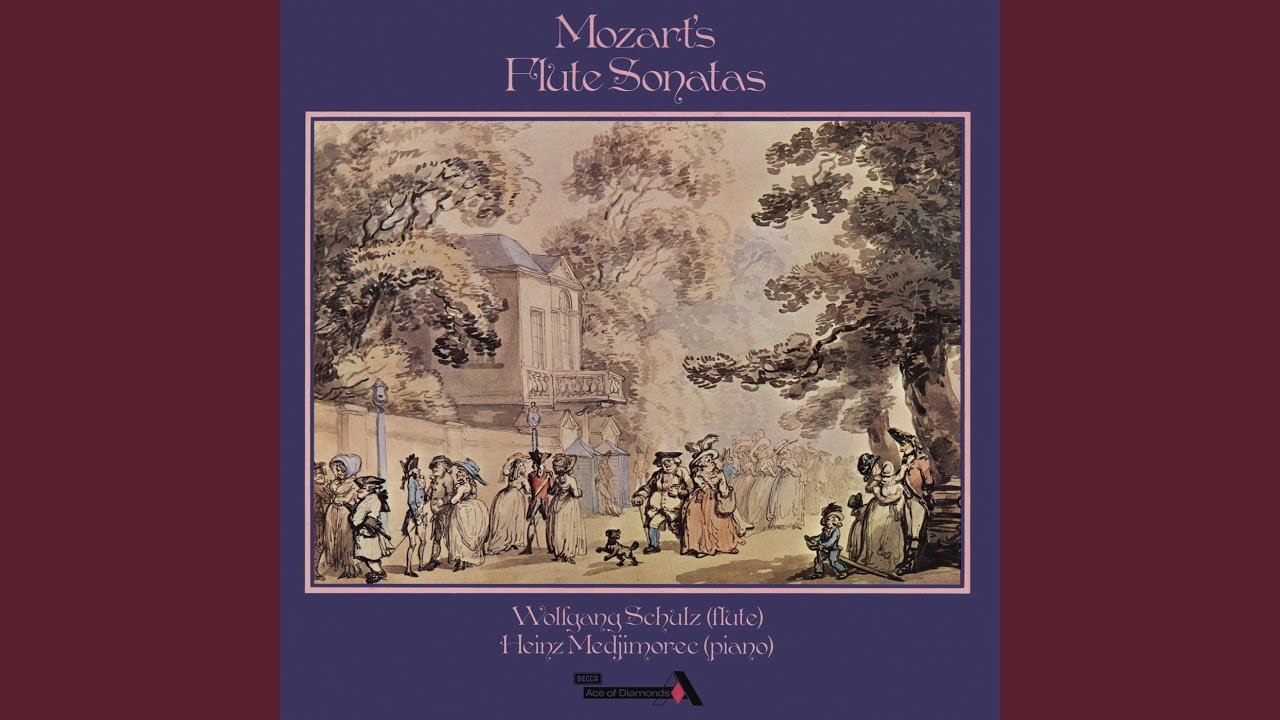 Mozart: Sonata for Keyboard and Flute in F Major, K. 13 - II. Andante